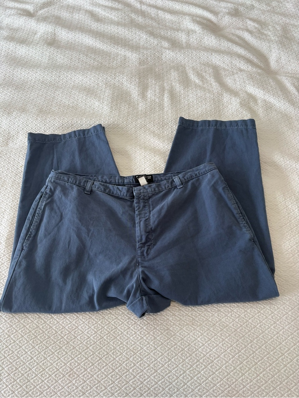 Vintage Polo Jeans Co Ralph Lauren Blue Wide Leg Pants Size 14